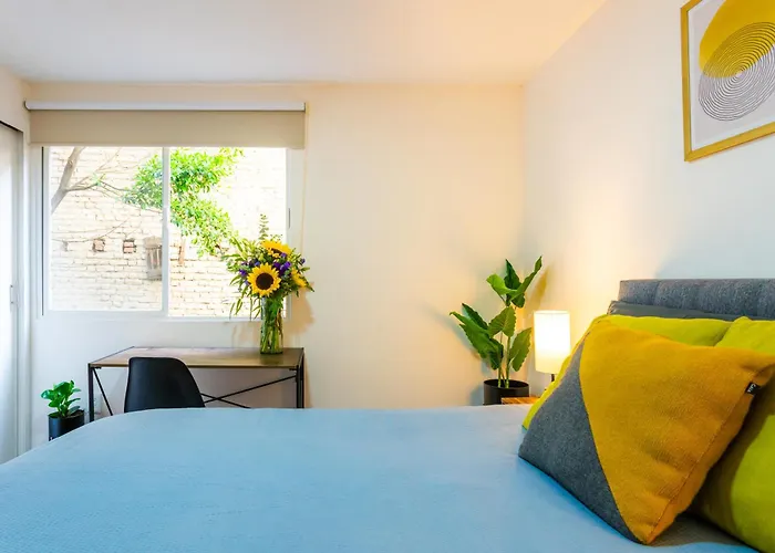 Guest house Private #3 In A 4 Bedroom In Roma Norte,